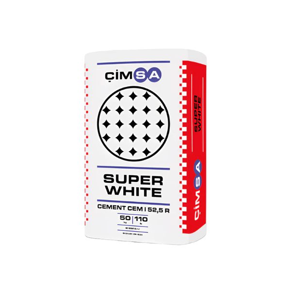 מלט לבן ÇİMSA Super White - א. נור רחמים רמלה